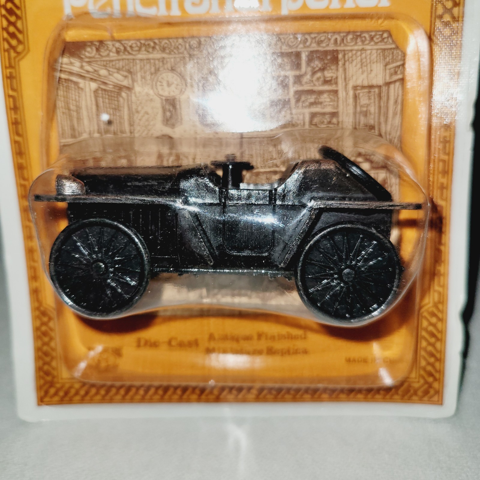 Lot of 2 Nostalgic Pencil Sharpeners - Vintage Car & Tractor 