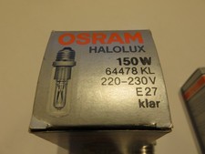 OSRAM Halolux  150W 230V E27 Halogen Glühlampe (64478)