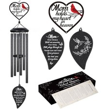 Memorial Gifts for Loss of Mom Wind Chimes,Sympathy Gifts for Loss of Mom,Ber...