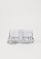 ZADIG & VOLTAIRE KATE WALLET WILD - PORTEFEUILLE - SILVER 