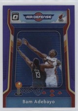 2020-21 Panini Donruss Optic Air Defense Purple Prizm Bam Adebayo #2 11es