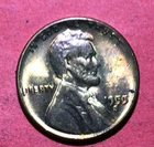 1955S US Choice Uncirculated LINCOLN Cent! "RED" & "BROWN"! San Francisco Mint!