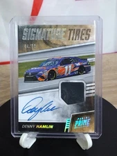 2018 Panini Prime Racing Signature Tires Denny Hamlin  /50