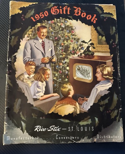 1950 Rice-Stix St.Louis Gift Book - Vintage Department Store Catalog - Holiday