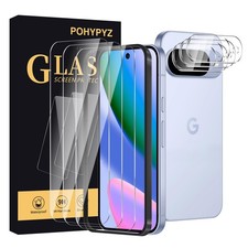 3-Pack Tempered Glass Screen Protector for Google Pixel 10 Camera Lens