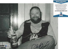 CHARLIE DANIELS BAND SIGNED 8x10 PHOTO 2 SOUTHERN ROCK PROOF BECKETT COA BAS
