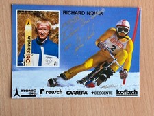 Richard Novak - Snowbike  - Autogrammkarte original signiert - S 10374