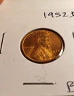 BRILLIANT UNCIRCULATED BU 1952 D WHEAT PENNY CENT