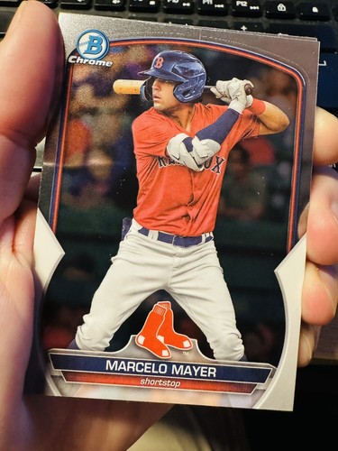 MARCELO MAYER BOSTON RED SOX 2023 BOWMAN DRAFT CHROME BASEBALL CARD #BDC-20 - 第 1/1 張圖片