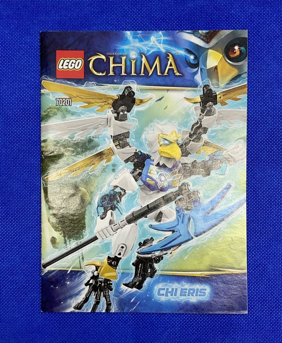Lego Legends of Chima 70201 2013 Chi Eris INSTRUCTION MANUAL ONLY