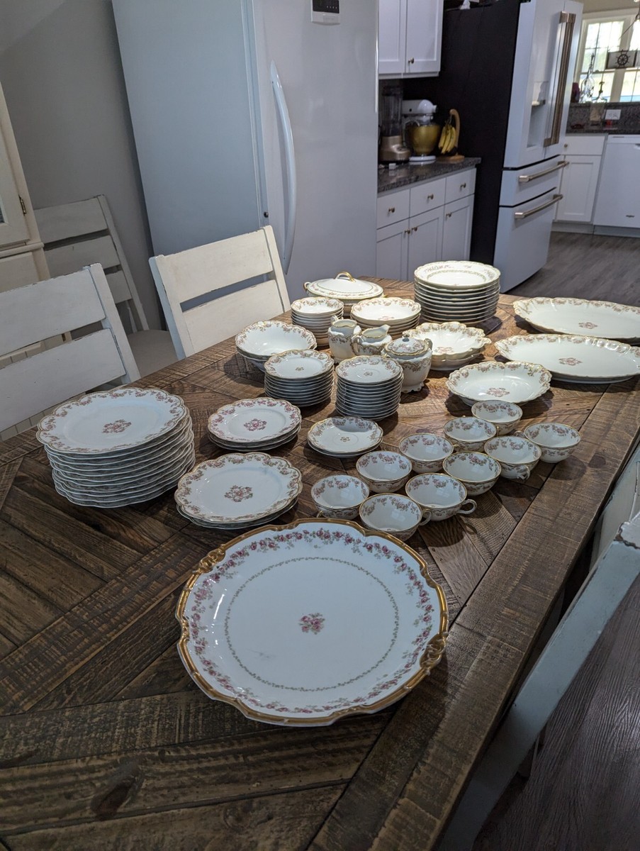 Haviland Limoges 皿 花柄 金彩 フランス製 Haviland Limoges 皿 花柄