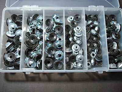 150pcs for Dodge thread cutting emblem moulding clip sealer nuts assortment 
