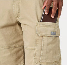 Shorts Relaxed Fit Tech Pocket Size 