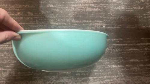 Pyrex RARE Sputnik replacement bowl 2qt Turquoise
