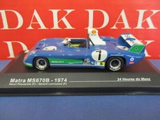 Die cast 1/43 Modellino Auto Matra MS670B 24H Le Mans 1974 H. Pescarolo