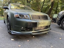 Soporte de montaje de etiqueta de matrícula gancho de remolque para parachoques delantero para Audi A4 2002-2005 (B6)