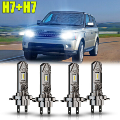 For Land Rover Range Rover Sport 2006-2009 LED HIG/LOW BEAM Headlights ...