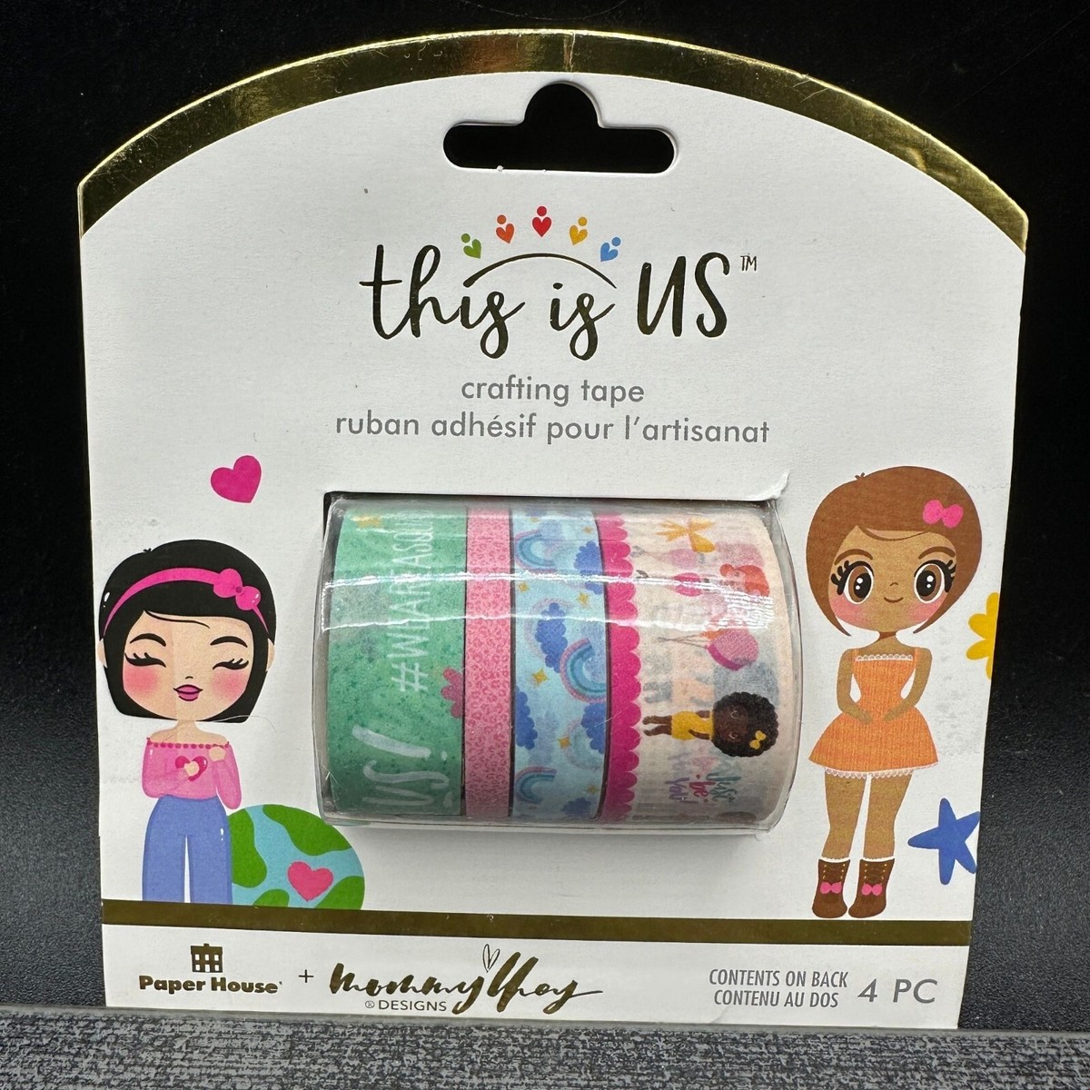 Paper House This Is Us Washi Tape Set Scrapbooking Planner Journal Craft Tape