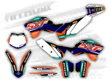 NitroMX Graphic Kit for KTM SX SXF 125 250 450 2007 2008 2009 2010 Motocross MX