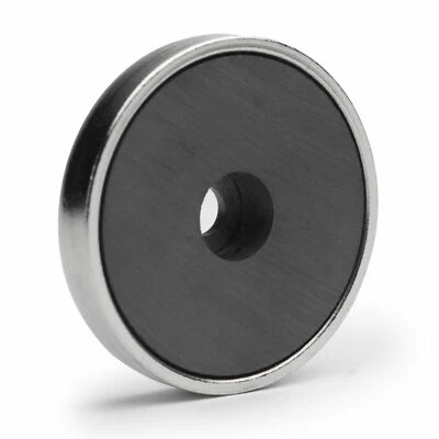 ONLINE MAGNETS Small Recovery Magnet Clamping 36mm X 7mm Sea Fishing Treasure Hunting