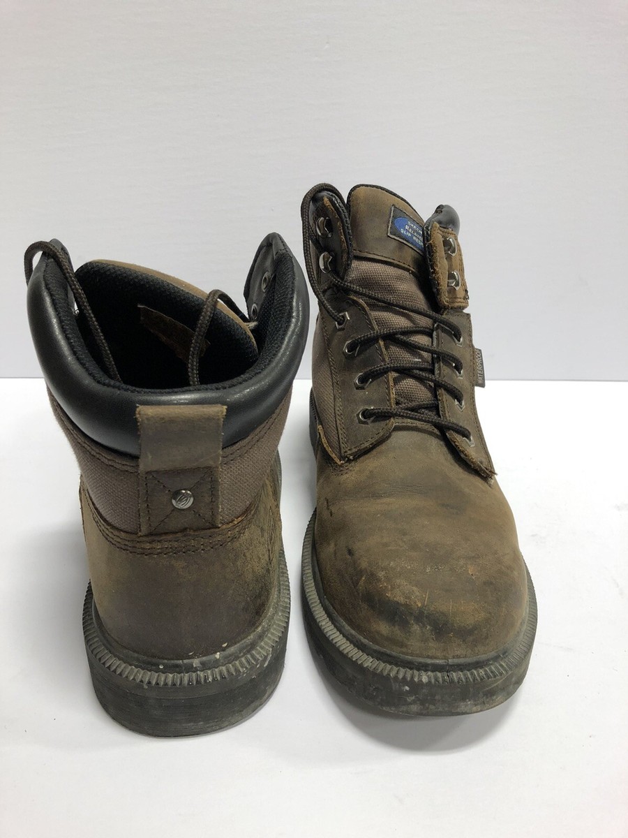 Skechers Mens Mennot Steel Toe Work Boots Brown Size 11.5 M Skechers Mens Mennot Steel Toe Work Boots Brown Size 11.5 M  main image 3