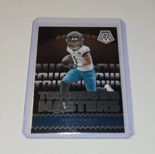 2024 Panini Mosaic Travis Etienne Touchdown Masters Insert Card #TM-TEJ Jaguars