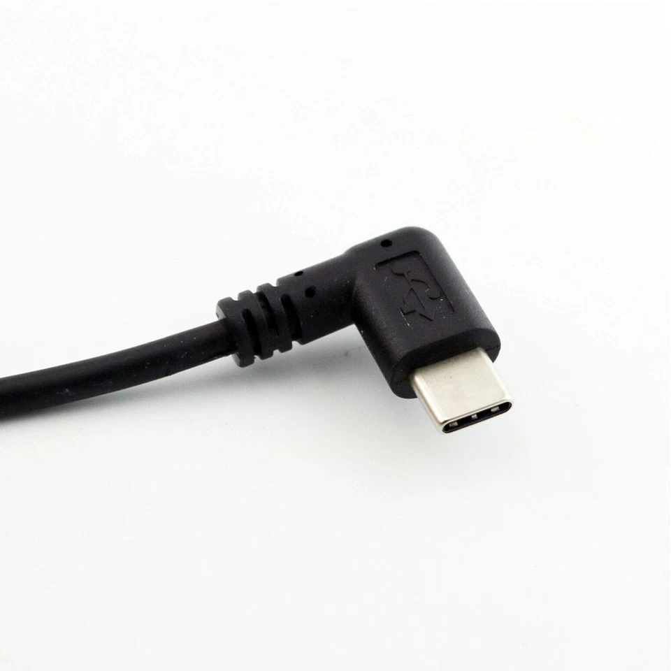 1.5M USB 2.0 A Male to 3.1 Type C Left/Right Male Charging Spiral Coiled Cable - Image 3 of 4