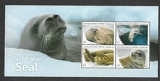Australian Antarctic Territory-Crabeater Seal mnh min sheet