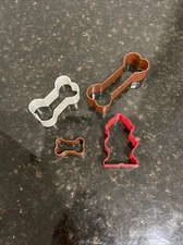 R & M International Dog Bone & Fire Hydrant Cookie Cutters