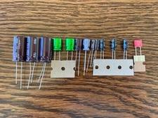 Realistic LAB-2100 Speed Repair Kit Capacitors Turntable Recap Set