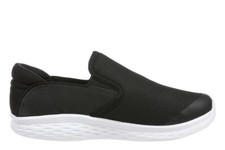New MBT Modena Black White Comfort Slip On Sneakers Men 11  11.5 Defect Mismate