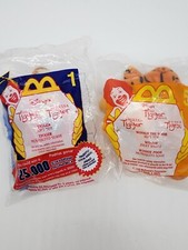 2000 Disney Tigger Movie Winnie Clip McDonald's Happy Meal Toy Lot 1 and 5 new