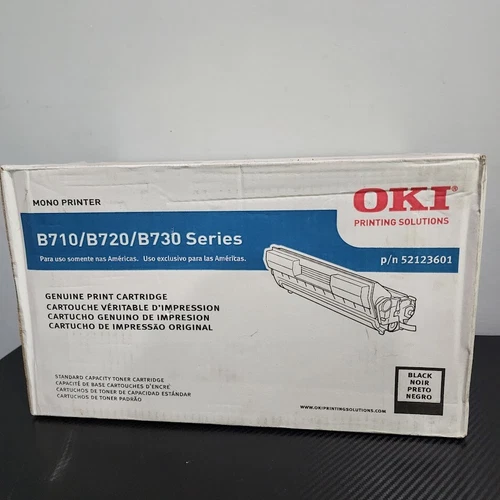 OKI 52123601 Black High Yield Toner Cartridge