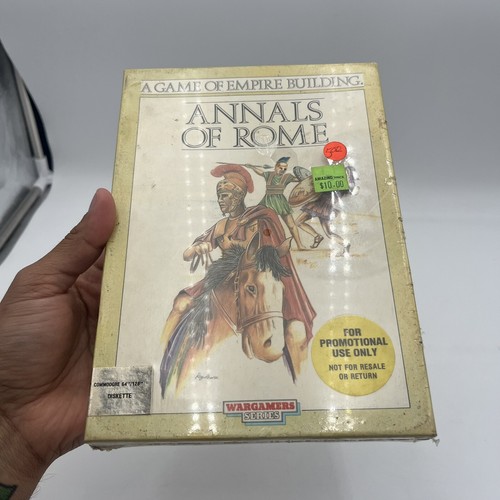 Annals of Rome Commodore 64 C64 C128 - New Factory Sealed Disk Game Wargamers - Picture 2 of 13