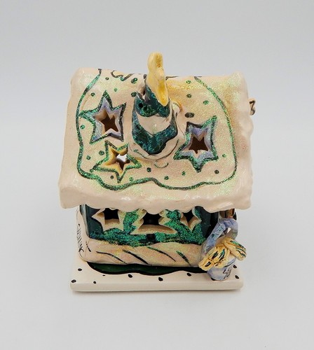 Candelabro Blue Sky Clayworks Rudolph's Place Tealight Heather Goldminc - Imagen 6 de 13