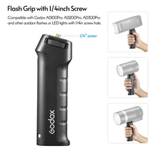 US Godox FG-100 Flash Grip Speedlite Handle For AD200 AD100Pro AD200Pro AD300Pro