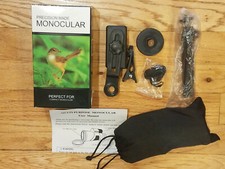 Precision Made 10x42 Compact Monocular with Tripod and SmartPhone Clip NEW