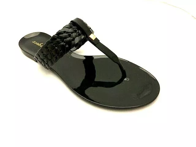 WOMEN S JACK ROGERS TINSLEY JELLY SANDALS IN BLACK