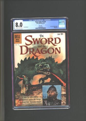 Four Color #1118 CGC 8.0 File Copy The Sword And The Dragon Photo Cover 1960 - Afbeelding 1 van 2