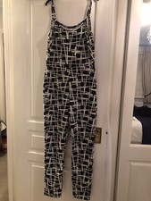 Shein black/ white jumpsuit size S/M