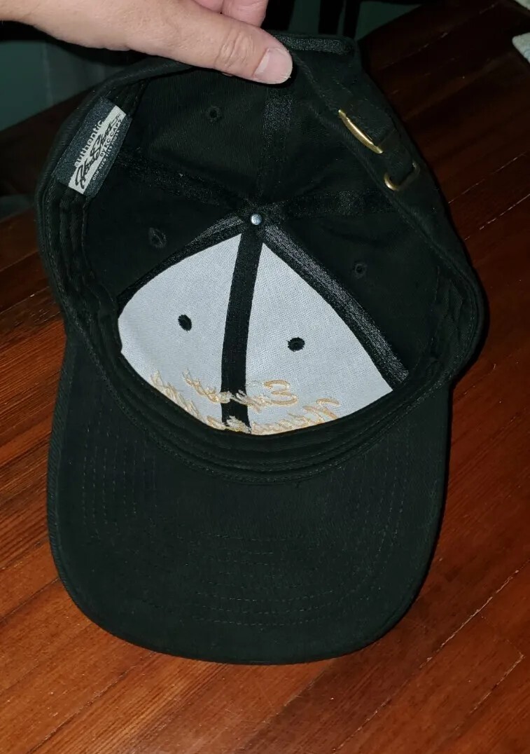 Express Newspapers Black Adjustable Hat Cap Head … - image 3