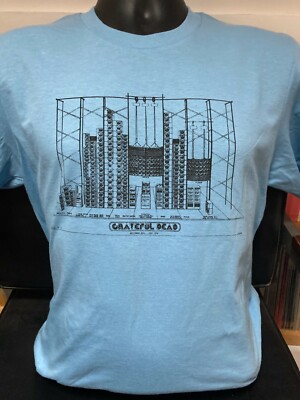 THE GRATEFUL DEAD WALL OF SOUND Schematic T SHIRT - ALL SIZES - Owsley