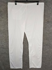 Fashion Seal Healthcare Scrub Pants Unisex Extra Large White Bottoms 50 X 36