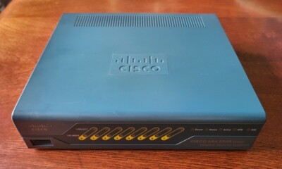 Cisco ASA 5505 VPN Firewall Appliance - Base License 50 Hosts