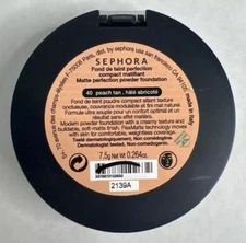 Sephora Matte Perfection Powder Foundation ~ 40 Peach Tan ~ Full Size ~ Sealed