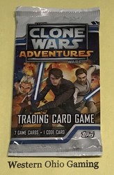 Star Wars: The Clone Wars Adventures Trading Card Game Booster Pack (2011 Topps)