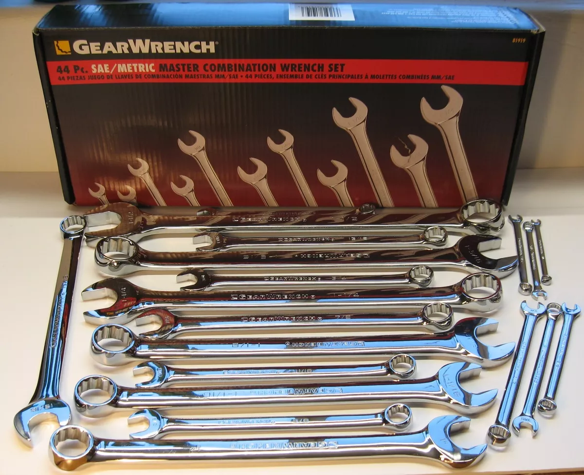 Gearwrench 44 sale piece wrench set