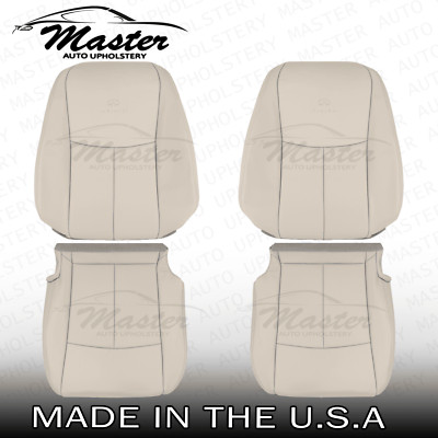 Soillar Perforated Microfiber Leather Driver Seat Back Cover – Fits 2014-2020 Infiniti Q50 – OEM-Style, Black