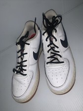 Nike Air Force 1 Low Size 5.5Y Navy Blue White