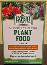 Expert Gardener All-Purpose Water Soluble Plant Food Fertilizer, 1.5 lb.